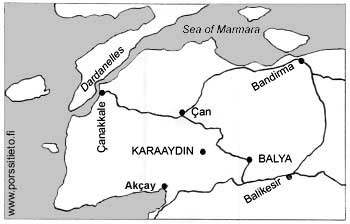 map Balia