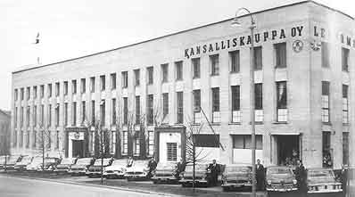 Kansalliskauppa, talo
