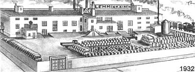 Lemminkinen Oy, tehdas