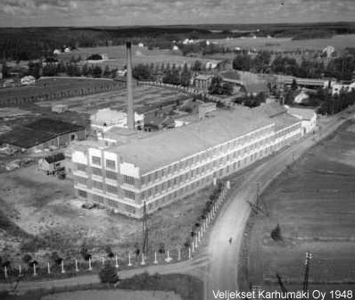 Orimattilan Villatehdas Oy, ilmakuva