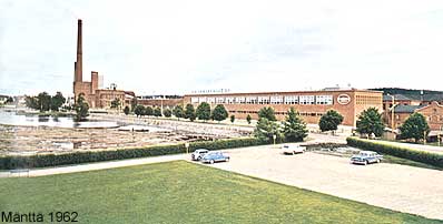G. A. Serlachius Oy, Mntn tehdas