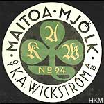 Ab K. A. Wickstrm Oy, logo