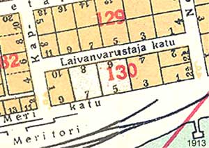 Merikatu, kartta