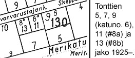 Laivanvarustajankatu, kartta