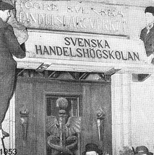Svenska Handelshgskolan: sisnkynti