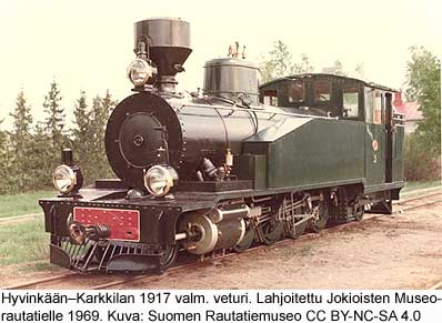 Jokioisten Museorautatien veturi