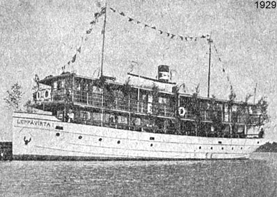 hyrylaiva s/s Leppvirta I (uusi)