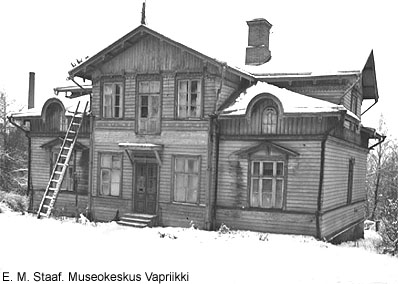 Onkiniemen ravintala, E. A. Bergiuksen huvila