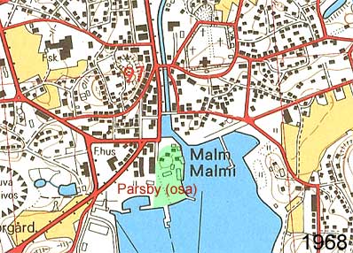 Paraisten Saha, kartta