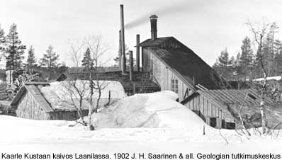 Oy Prospektor, kultakaivos, Laanila
