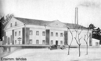 Jalostajan ensimminen tehdas
