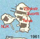 Valkosaari, kartta