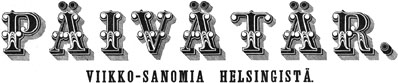 Päivätär 1863