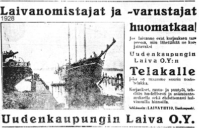 Uudenkaupungin telakka